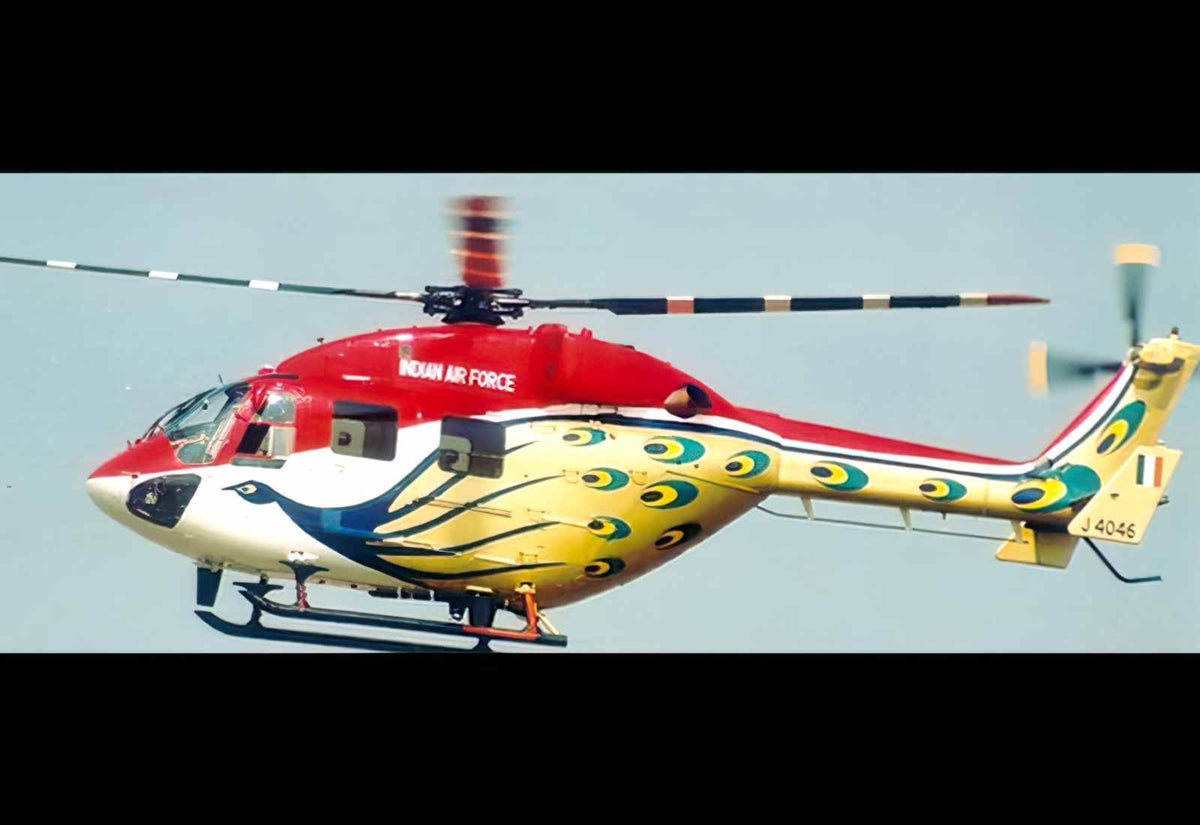Hal Dhruv Multirole Medium Lift Helicopter India A4 Photo Print