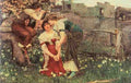Hale Edward Matthew The Three Princesses 1881 A4 Photo Print