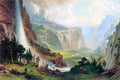 Half Dome In Yosemite Bierstadt A4 Photo Print