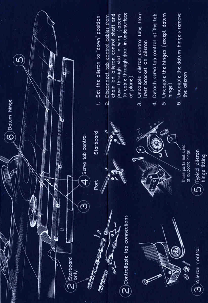 Halifax Blueprints aileron A4 Photo Print