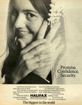 Halifax Promise Security 1970s Vintage Retro Advert