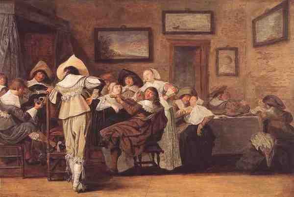 Hals Dirck Merry Company A4 Photo Print