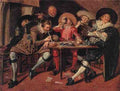 Hals Dirck Merry Party In A Tavern A4 Photo Print