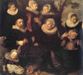 Hals Frans Family Portrait In A Landscape A4 Photo Print