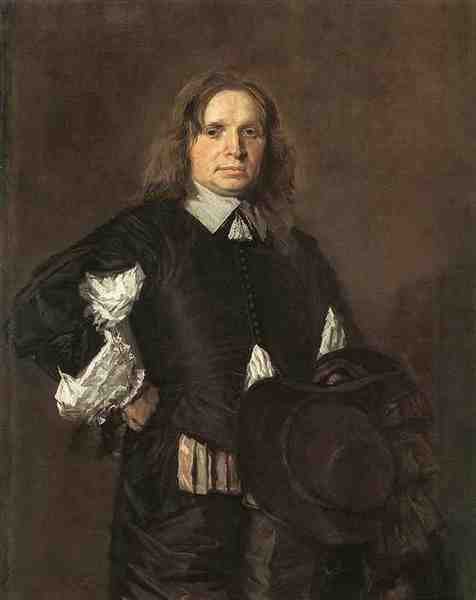 Hals Frans Portrait Of A Man 1650 A4 Photo Print