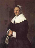 Hals Frans Portrait Of A Woman 1648 A4 Photo Print