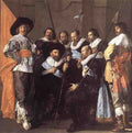 Hals Frans The Meagre Company Detail A4 Photo Print