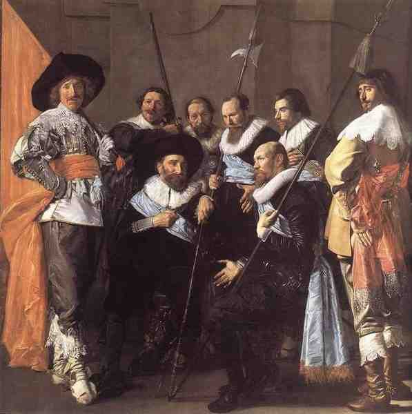 Hals Frans The Meagre Company Detail A4 Photo Print