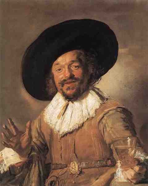 Hals Frans The Merry Drinker Wga A4 Photo Print