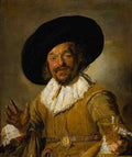 Hals Frans The Merry Drinker A4 Photo Print