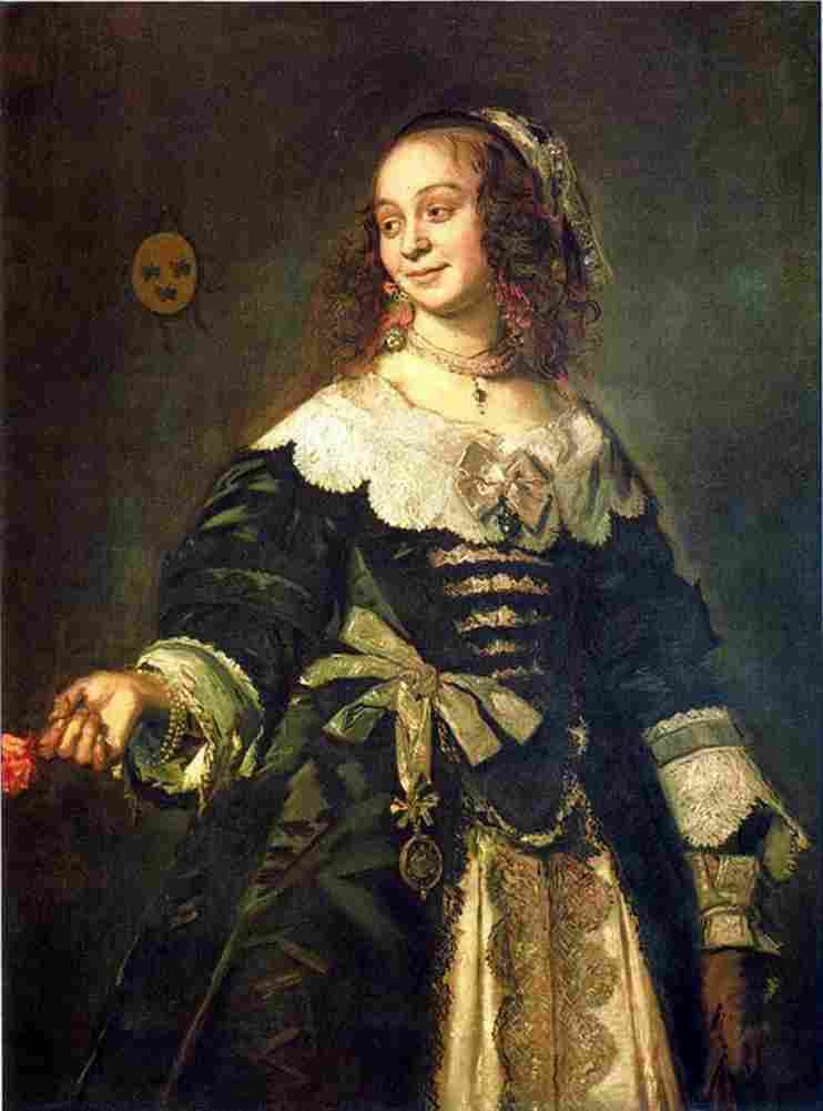 Hals Isabela Coymans Geraerdtss Wife Art A4 Photo Print