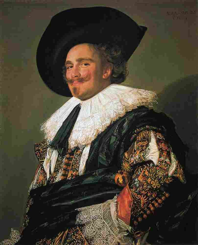 Hals the Laughing Cavalier Art A4 Photo Print