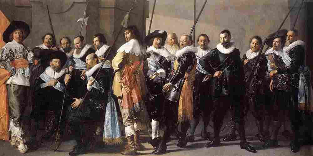 Hals the meagre Company Art A4 Photo Print