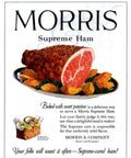 Ham Supreme Table Vintage Retro Advert Poster A4 Photo Print