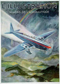 HamAeroBlue Vintage Advert A4 Photo Print