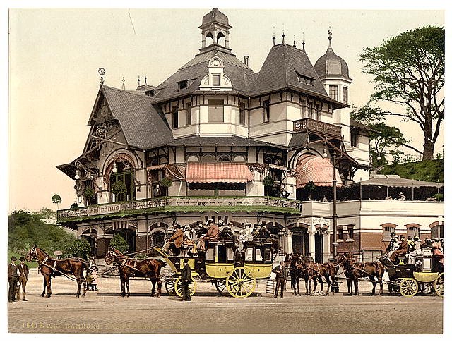 Hamburg Käses grosse Fahrt Vintage A4 Photo Print