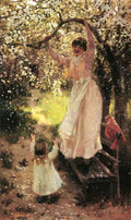 Hamilton Hamilton Falling Apple Blossoms Art A4 Photo Print UK
