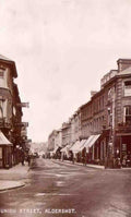 Hampshire Aldershot Union Street Vintage A4 Photo Print