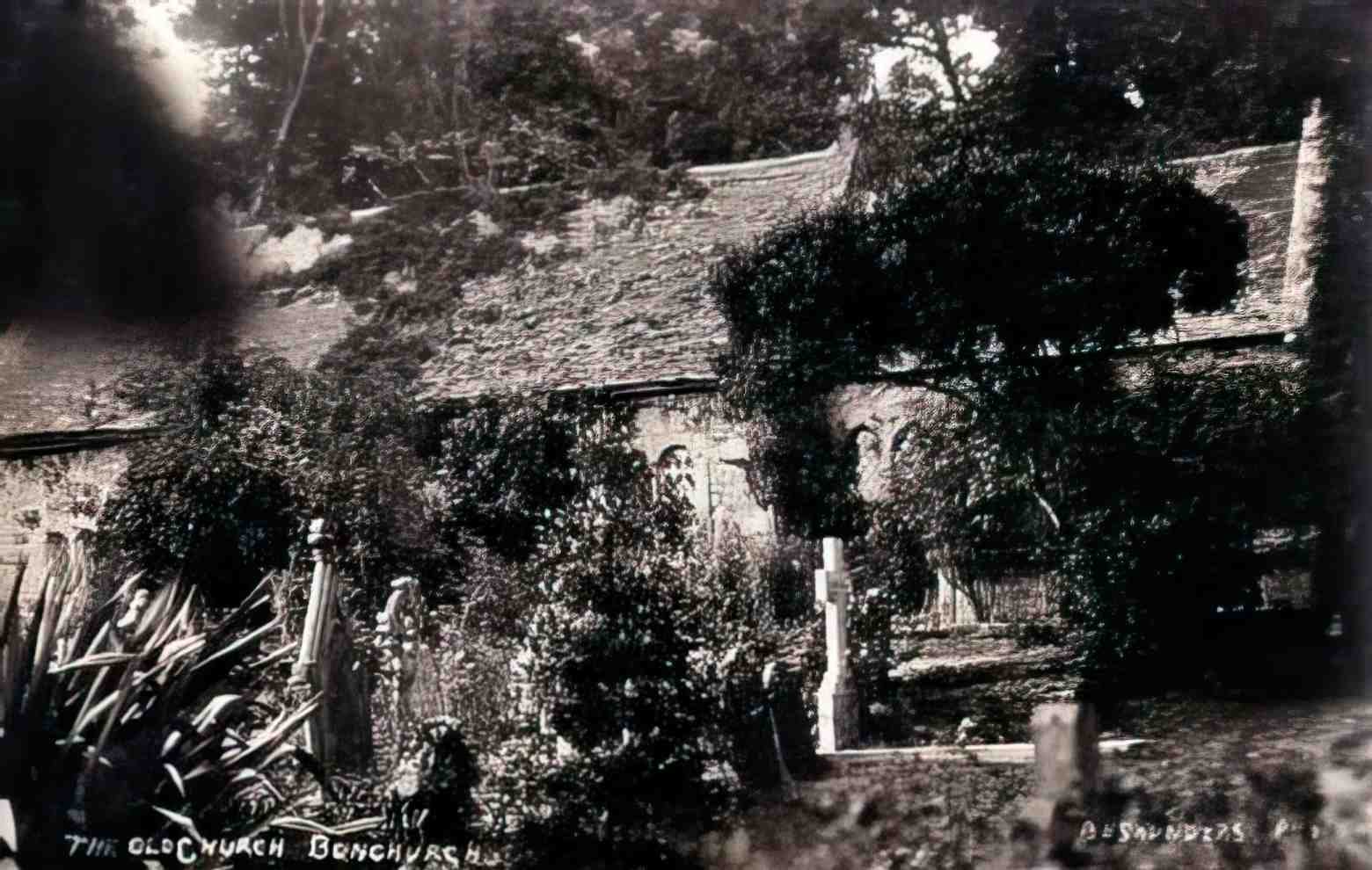 Hampshire Bonchurch Church Vintage A4 Photo Print