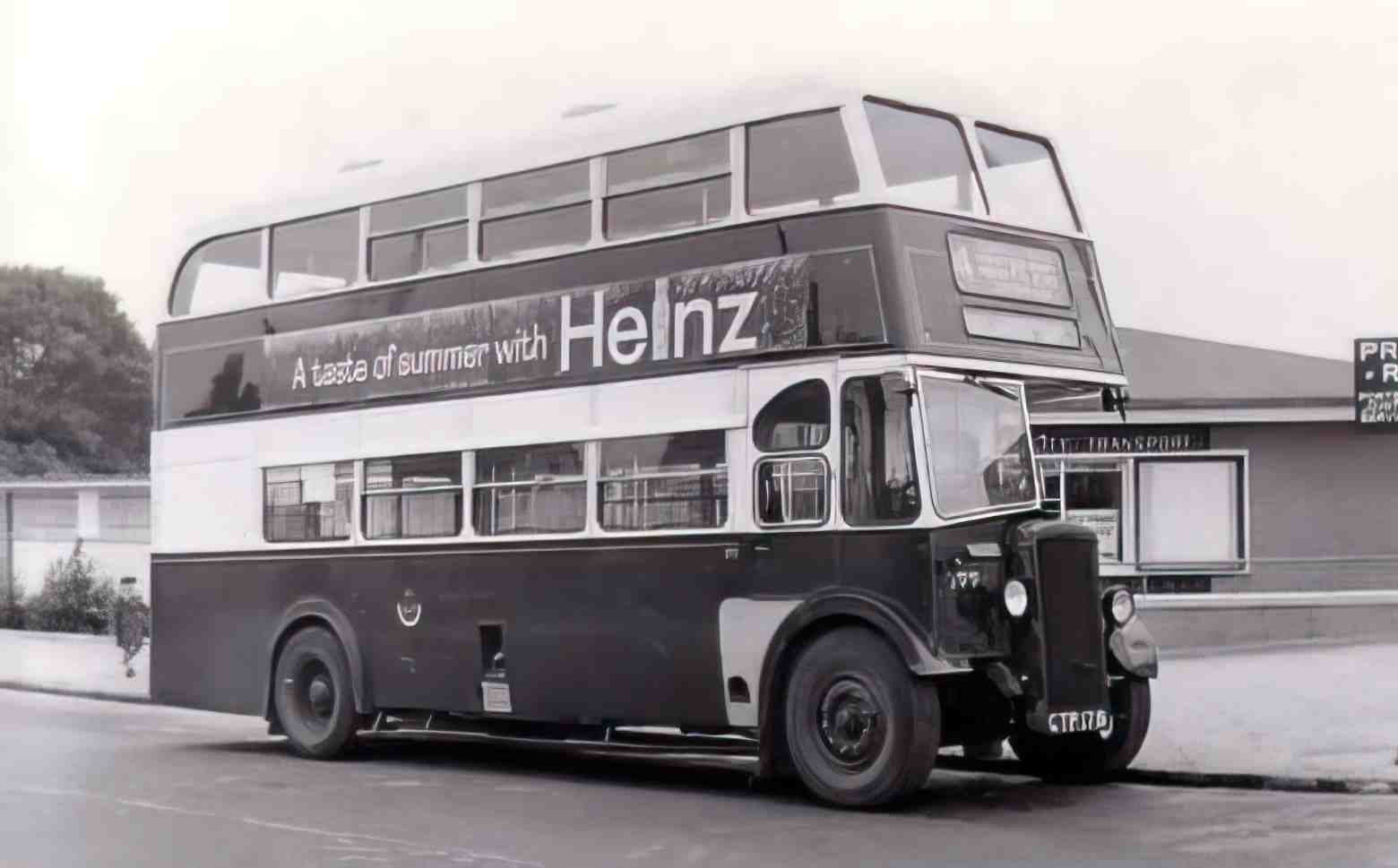 Hampshire Cosham Bus 1950s Vintage A4 Photo Print