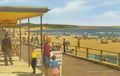 Hampshire Mudeford Avon Beach 1966 Vintage A4 Photo Print