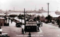 Hampshire Portsmouth Harbour showing HMS Hood Vintage A4 Photo Print