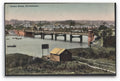 Hampshire Southampton Cobden Bridge Across The River Vintage A4 Photo Print