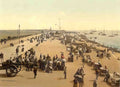Hampshire Southsea The Beach Vintage A4 Photo Print