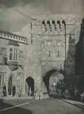 Hampshire Winchester West Gate c1930s Vintage A4 Photo Print