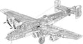 Handley Page Halifax cutaway A4 Photo Print