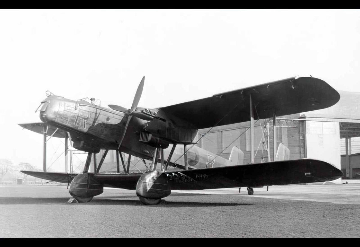 Handley Page Heyford Heavy Night Bomber Uk A4 Photo Print