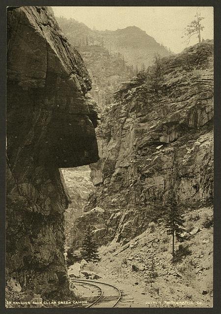 Hanging Rock Clear Creek Canon 2 Vintage A4 Photo Print