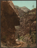 Hanging Rock Clear Creek Canon Vintage A4 Photo Print