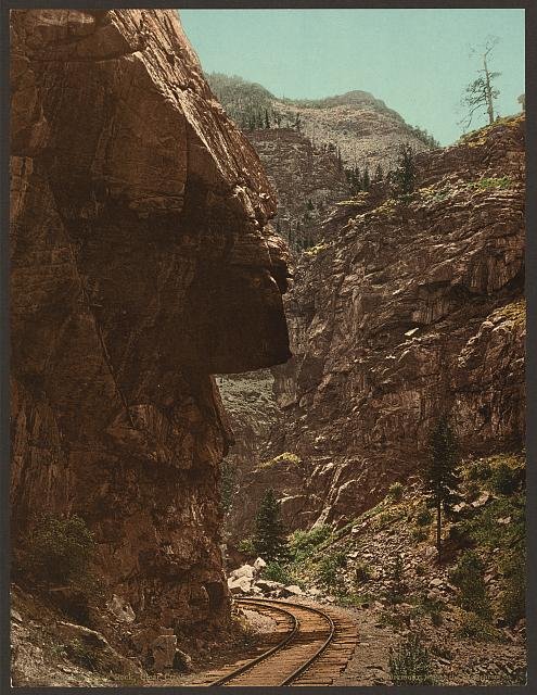 Hanging Rock Clear Creek Canon Vintage A4 Photo Print