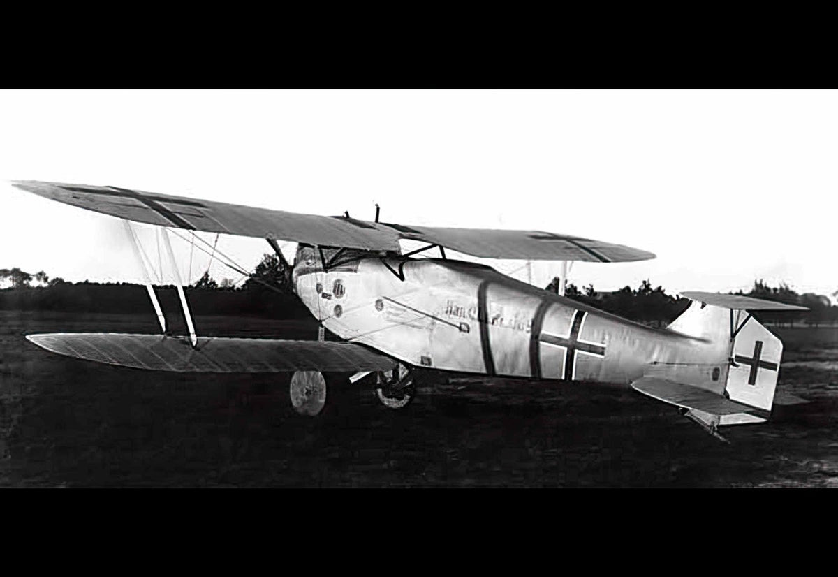 Hannover Clii Biplane Fighter German Empire A4 Photo Print