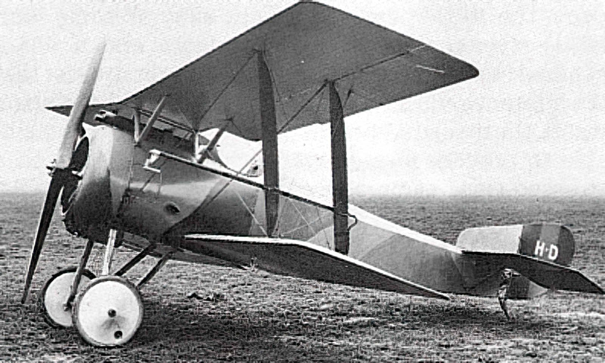 Hanriot Hd1 16 A4 Photo Print