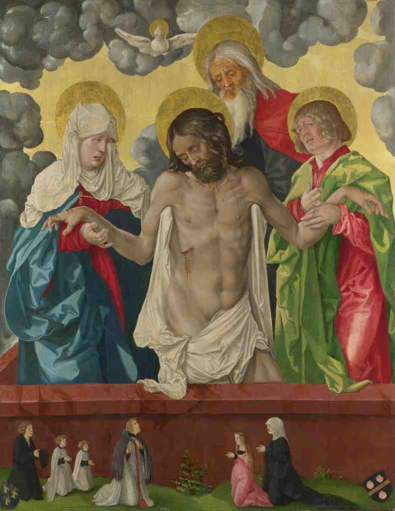 Hans Baldung Grien The Trinity and Mystic Pieta A4 Photo Print
