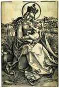 Hans Baldung madonna and child Art A4 Photo Print