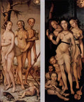 Hans Baldung three ages of man and three graces 1539 Art A4 Photo Print