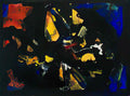 Hans Hofmann shapes in black 1944 Art A4 Photo Print