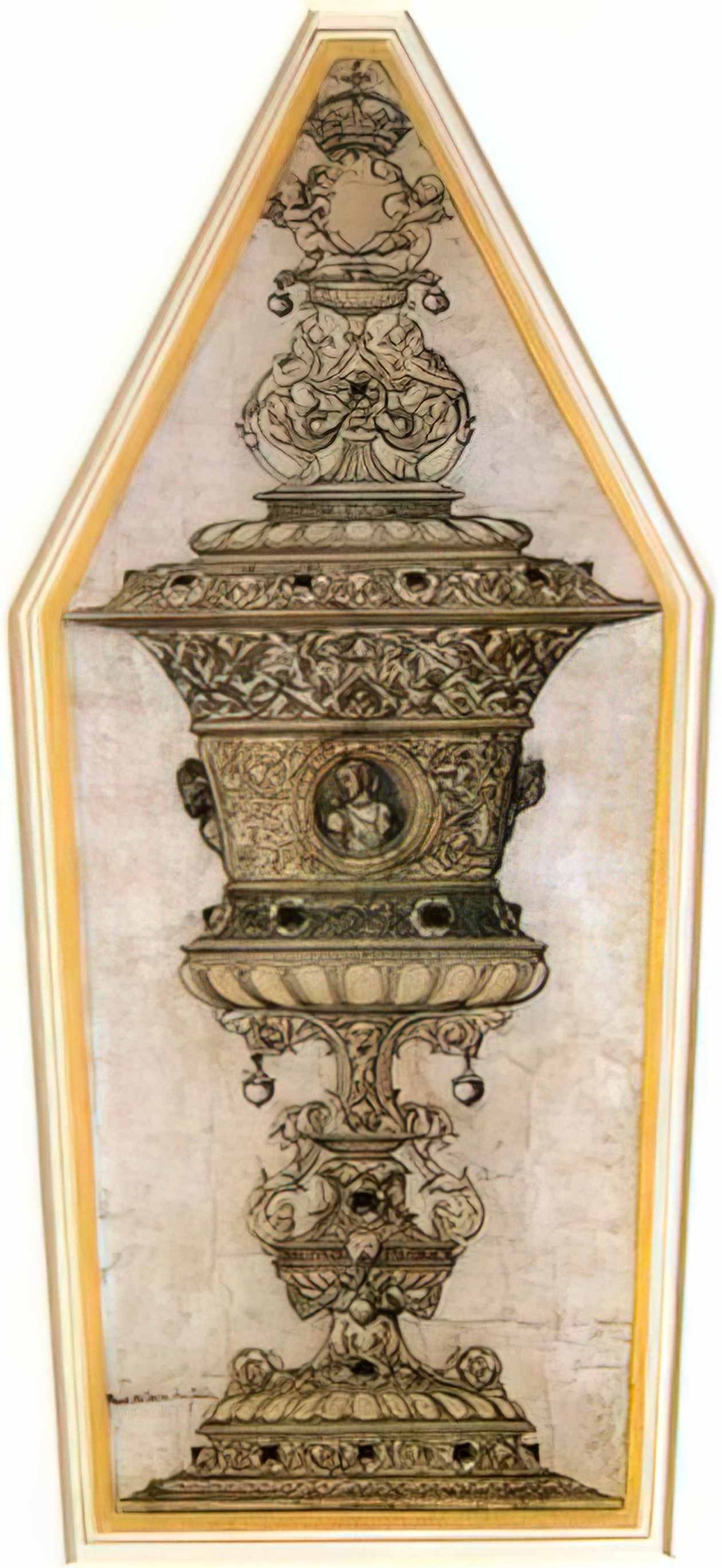 Hans Holbein Younger jane seymour s cup Art A4 Photo Print