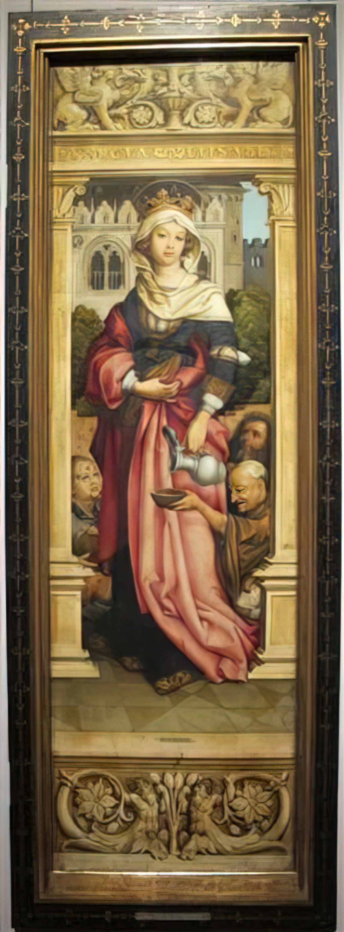 Hans Holbein the Elder hans holbein il vecchio santa elisabetta di tu Art A4 Photo Print