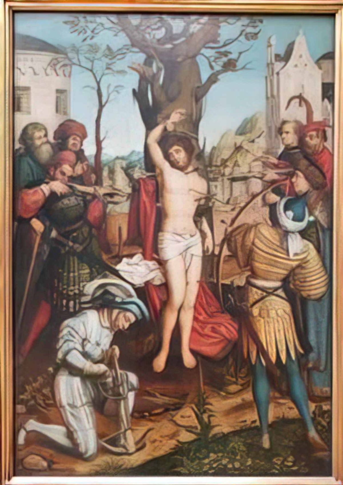 Hans Holbein the Elder martyrium sebastian hans holbein d sebastiansa Art A4 Photo Print