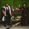Hans Holbein the Younger The Ambassadors A4 Photo Print