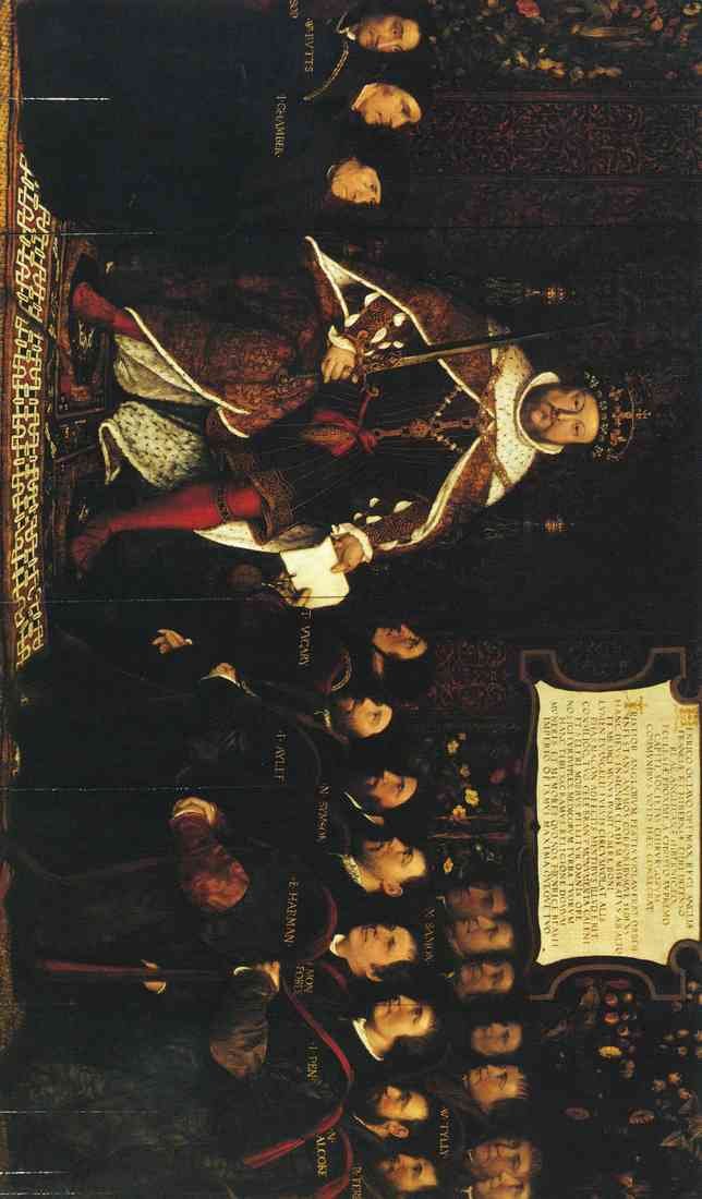 Hans Holbien The Younger Henry Viii And The Barber Surgeons 2 A4 Photo Print