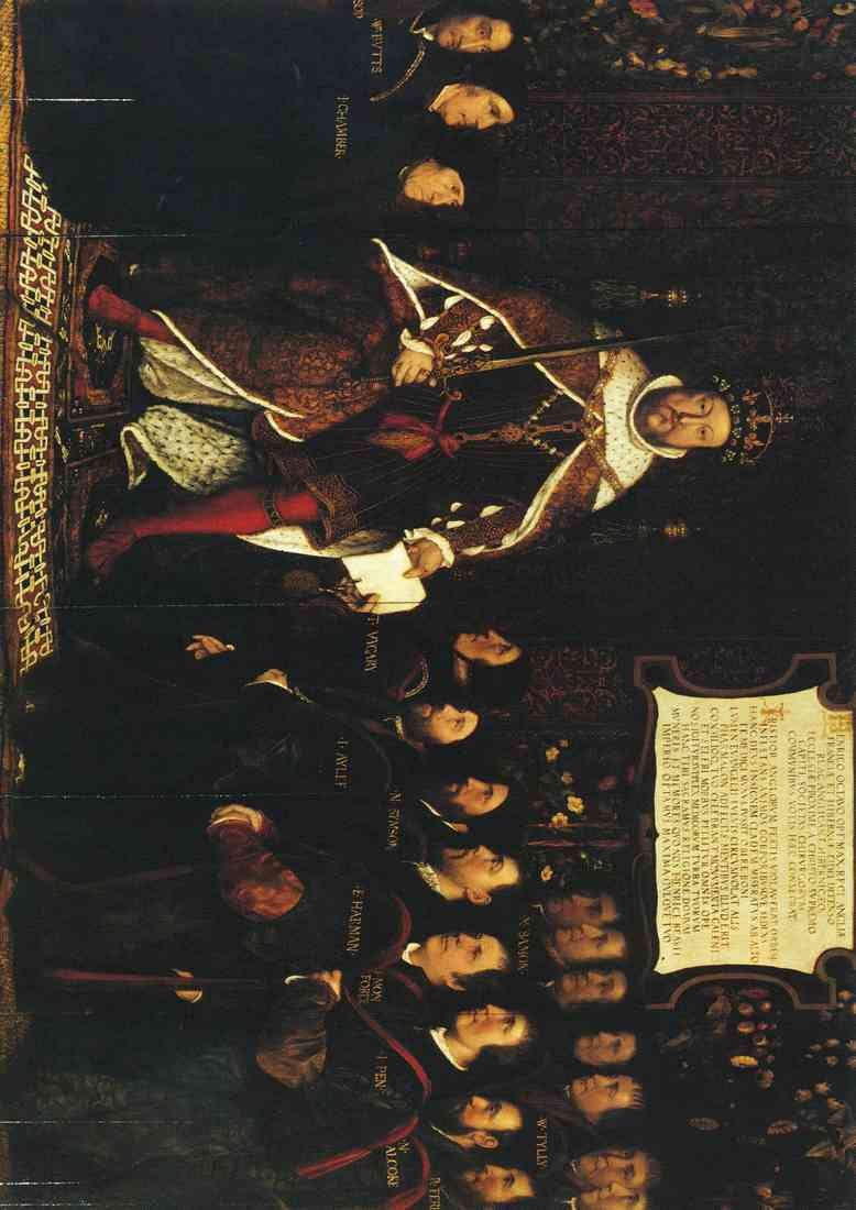 Hans Holbien The Younger Henry Viii And The Barber Surgeons A4 Photo Print