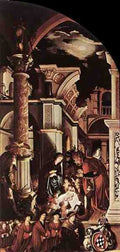 Hans Holbien The Younger The Oberried Altarpiece Right Wing 5 A4 Photo Print