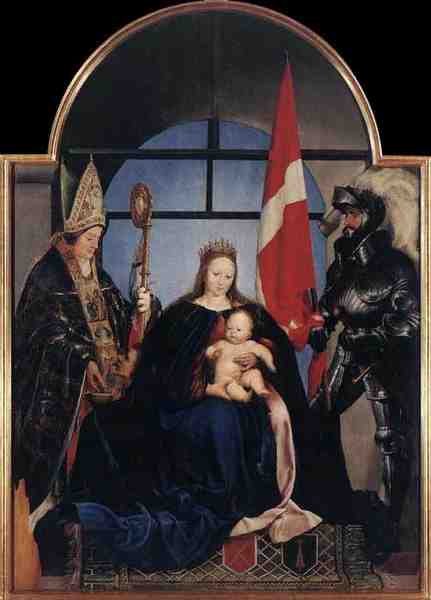 Hans Holbien The Younger The Solothurn Madonna 5 A4 Photo Print