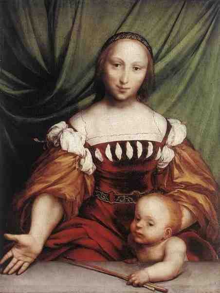 Hans Holbien The Younger Venus And Amor 5 A4 Photo Print