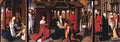 Hans Memling adoration of the magi whole triptych Art A4 Photo Print